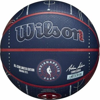 Košarka Wilson NBA All Star Collector Basketball Indianapolis 7 Košarka - 2