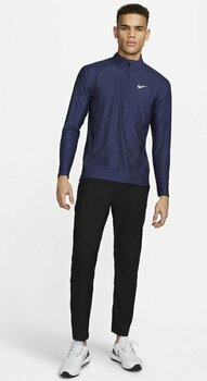 Pulover s kapuco/Pulover Nike Dri-Fit ADV Tour Mens 1/2-Zip Golf Top Midnight Navy/White L - 5