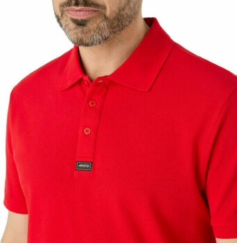 Shirt Musto Essentials Pique Polo Shirt True Red S - 5