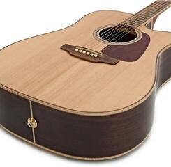 Elektroakusztikus gitár Takamine GD93CE Natural Elektroakusztikus gitár - 4