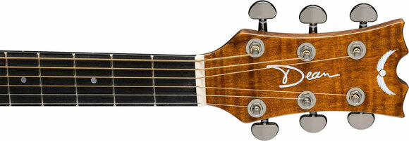 Jumbo elektro-akoestische gitaar Dean Guitars AXS Exotic Cutaway A/E Gloss Natural - 3