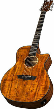 Elektroakustická gitara Jumbo Dean Guitars AXS Exotic Cutaway A/E Gloss Natural - 5