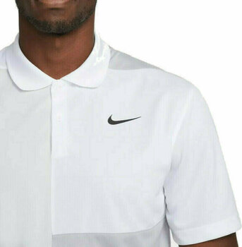 Poloshirt Nike Dri-Fit Victory+ Blocked Mens Polo White/Lite Smoke Grey/Photon Dust/Black L Poloshirt - 3