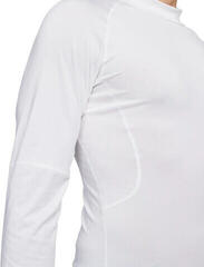 Termo prádlo Nike Dri-Fit Fitness Mock-Neck Long-Sleeve Top White/Black 2XL Termo Oblečenie - 4