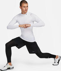 Termo prádlo Nike Dri-Fit Fitness Mock-Neck Long-Sleeve Top White/Black 2XL Termo Oblečenie - 6