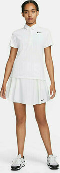 Polo-Shirt Nike Dri-Fit ADV Tour Womens Polo White/Black M - 6