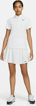 Polo Shirt Nike Dri-Fit ADV Tour Womens Polo White/Black L Polo Shirt - 6