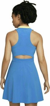Tennis Dress Nike Dri-Fit Advantage Womens Tennis Dress Light Photo Blue/White XS Tennis Dress - 2
