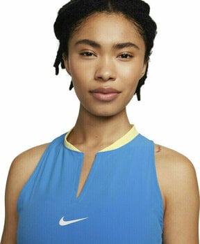Tenisové šaty Nike Dri-Fit Advantage Womens Tennis Dress Light Photo Blue/White XS Tenisové šaty - 3