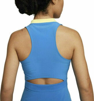 Tennis Dress Nike Dri-Fit Advantage Womens Tennis Dress Light Photo Blue/White XS Tennis Dress - 4