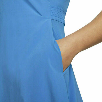 Kjol / klänning Nike Dri-Fit Advantage Womens Tennis Dress Light Photo Blue/White S - 5
