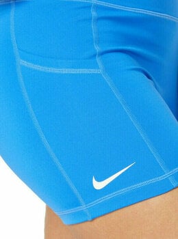 Fitness Trousers Nike Dri-Fit ADV Womens Shorts Light Photo Blue/White XS Fitness Trousers - 4