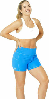 Calças de fitness Nike Dri-Fit ADV Womens Shorts Light Photo Blue/White S Calças de fitness - 5