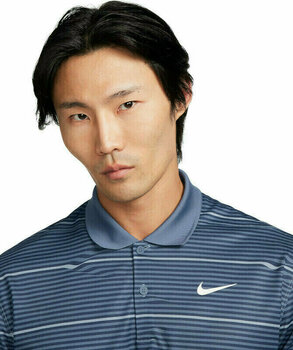 Poloshirt Nike Dri-Fit Victory+ Mens Polo Midnight Navy/Diffused Blue/White L - 3