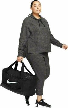 Lifestyle batoh / Taška Nike Brasilia 9.5 Duffel Bag Black/Black/White 60 L Sportovní taška - 9