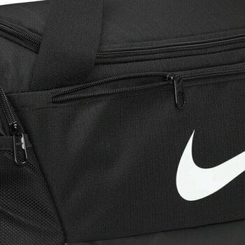Lifestyle nahrbtnik / Torba Nike Brasilia 9.5 Duffel Bag Black/Black/White 41 L Sport Bag - 5