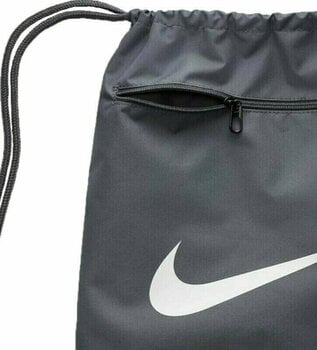 Lifestyle Rucksäck / Tasche Nike Brasilia 9.5 Drawstring Bag Flint Grey/Black/White Gymsack - 2