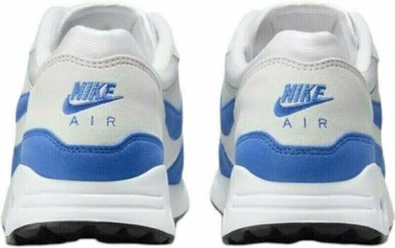 Heren golfschoenen Nike Air Max 1 '86 Mens Golf Shoe White/Hyper Royal 42,5 - 5