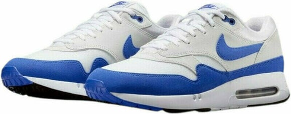 Мъжки голф обувки Nike Air Max 1 '86 Mens Golf Shoe White/Hyper Royal 44 - 4