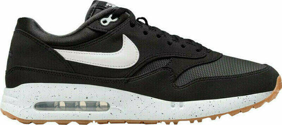 Férfi golfcipők Nike Air Max 1 '86 Mens Golf Shoe Black/White 42 - 2