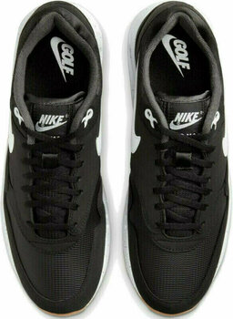 Chaussures de golf pour hommes Nike Air Max 1 '86 Mens Golf Shoe Black/White 42 - 3