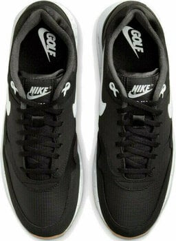 Męskie buty golfowe Nike Air Max 1 '86 Mens Golf Shoe Black/White 44 - 3
