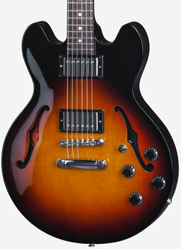 Halbresonanz-Gitarre Gibson 2016 Memphis ES-339 Studio Semi-Hollow Body Ginger Burst - 8
