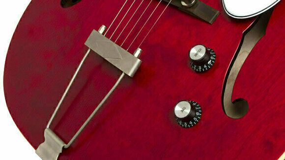 Semi-akoestische gitaar Epiphone Century Archtop Hollow-Body Cherry - 4