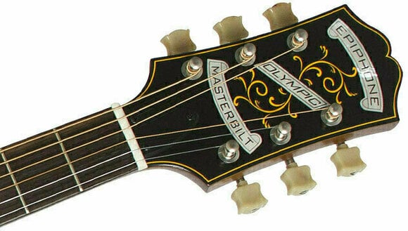 Semi-akoestische gitaar Epiphone Masterbilt Olympic Century Archtop Hollow-Body Honey Burst - 3