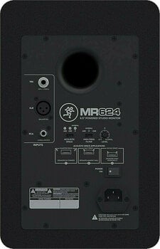 Monitor de estúdio ativo de 2 vias Mackie MR624 - 3