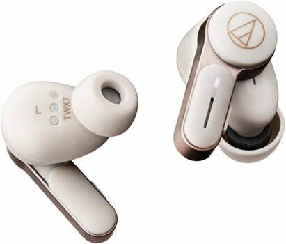 True Wireless In-ear Audio-Technica ATH-TWX7WH Rich White True Wireless In-ear - 2