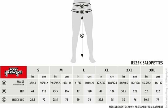 Kalhoty Fox Rage Kalhoty RS Triple-Layer Salopettes - S - 22