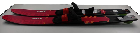 sci nautico Jobe Allegre Combo Skis Red 67'' 2022 (B-Stock) #950486 (Seminuovo) - 2