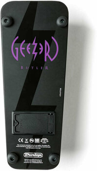 Wah wah pedala Dunlop GZR95 Geezer Butler Cry Baby Wah wah pedala - 6
