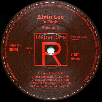 Грамофонна плоча Alvin Lee - In Flight (Reissue) (180g) (2 LP) - 3
