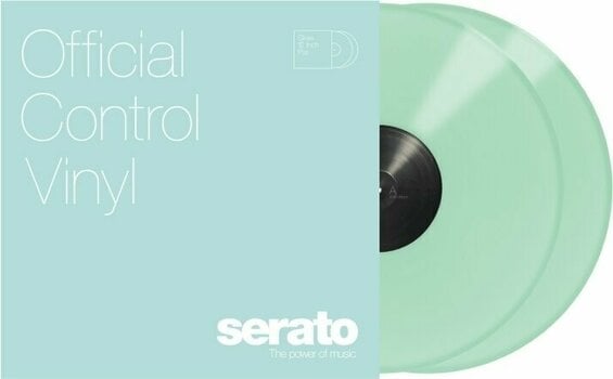DVS/tidskod Serato Performance Vinyl Glow In The Dark Fluorescent - 2