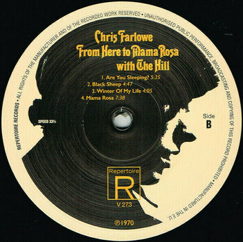 Δίσκος LP Chris Farlowe - From Here to Mama Rosa (Reissue) (LP) - 3