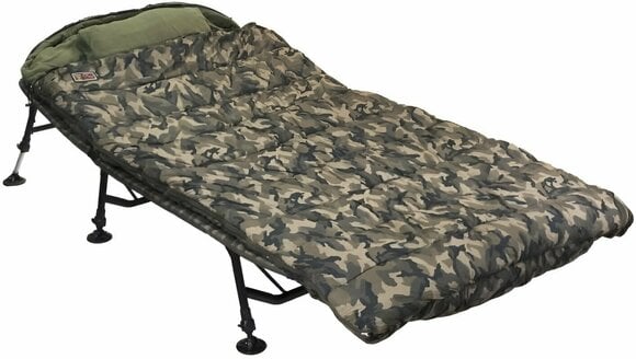 Angelliege ZFISH Camo Set Flat Bedchair + Sleeping Bag Angelliege (Nur ausgepackt) - 2