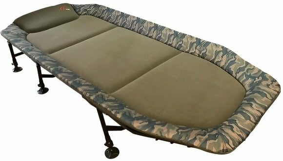 Angelliege ZFISH Camo Set Flat Bedchair + Sleeping Bag Angelliege (Nur ausgepackt) - 3