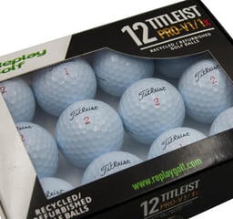 Gebrauchte Golfbälle Replay Golf Titleist Pro V1/Pro V1x Refurbished Golf Balls  Gebrauchte Golfbälle 12 Stk - 5