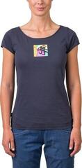 Outdoorové tričko Rafiki Jay Lady Short Sleeve India Ink - 2