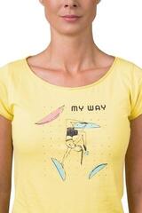 Outdoorové tričko Rafiki Jay Lady Short Sleeve Lemon Verbena - 6