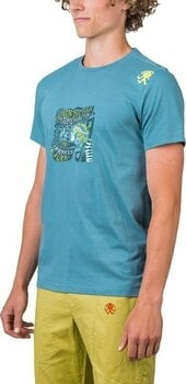 T-shirt de exterior Rafiki Arcos T-Shirt Short Sleeve Brittany Blue M T-Shirt - 5