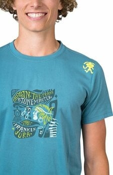Outdoorové tričko Rafiki Arcos T-Shirt Short Sleeve Brittany Blue M Tričko - 7