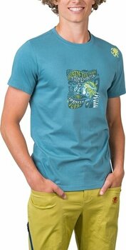 Koszula outdoorowa Rafiki Arcos T-Shirt Short Sleeve Brittany Blue L Podkoszulek - 6