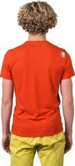 Outdoor T-Shirt Rafiki Arcos Short Sleeve Red Clay - 3