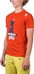 Outdoor T-Shirt Rafiki Arcos Short Sleeve Red Clay - 4