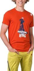 Outdoor T-Shirt Rafiki Arcos Short Sleeve Red Clay - 5