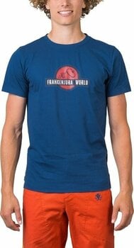 T-shirt de exterior Rafiki Arcos T-Shirt Short Sleeve Ensign Blue S T-Shirt - 3