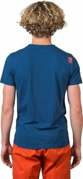 T-shirt de exterior Rafiki Arcos T-Shirt Short Sleeve Ensign Blue M T-Shirt - 4